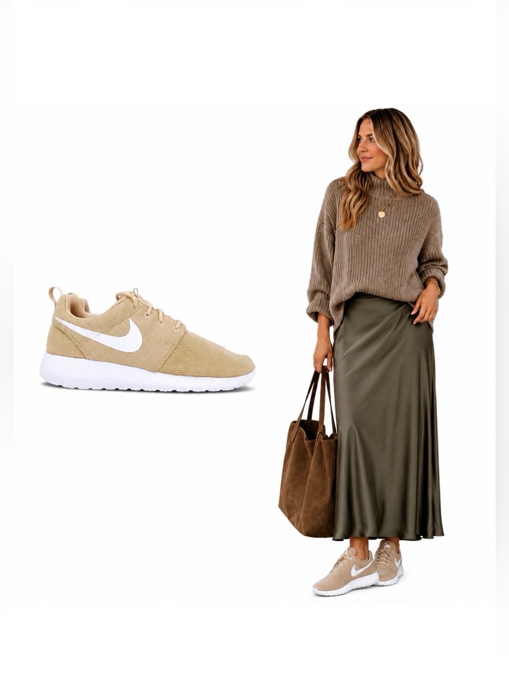 Nike, Roshe One “Desert Ore” Sneakers Women’s Size 9 EUC